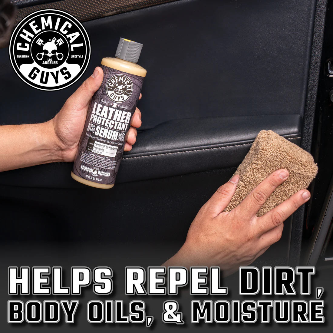 Chemical Guys Leather Protectant Dry-to-the-Touch Serum - 16oz