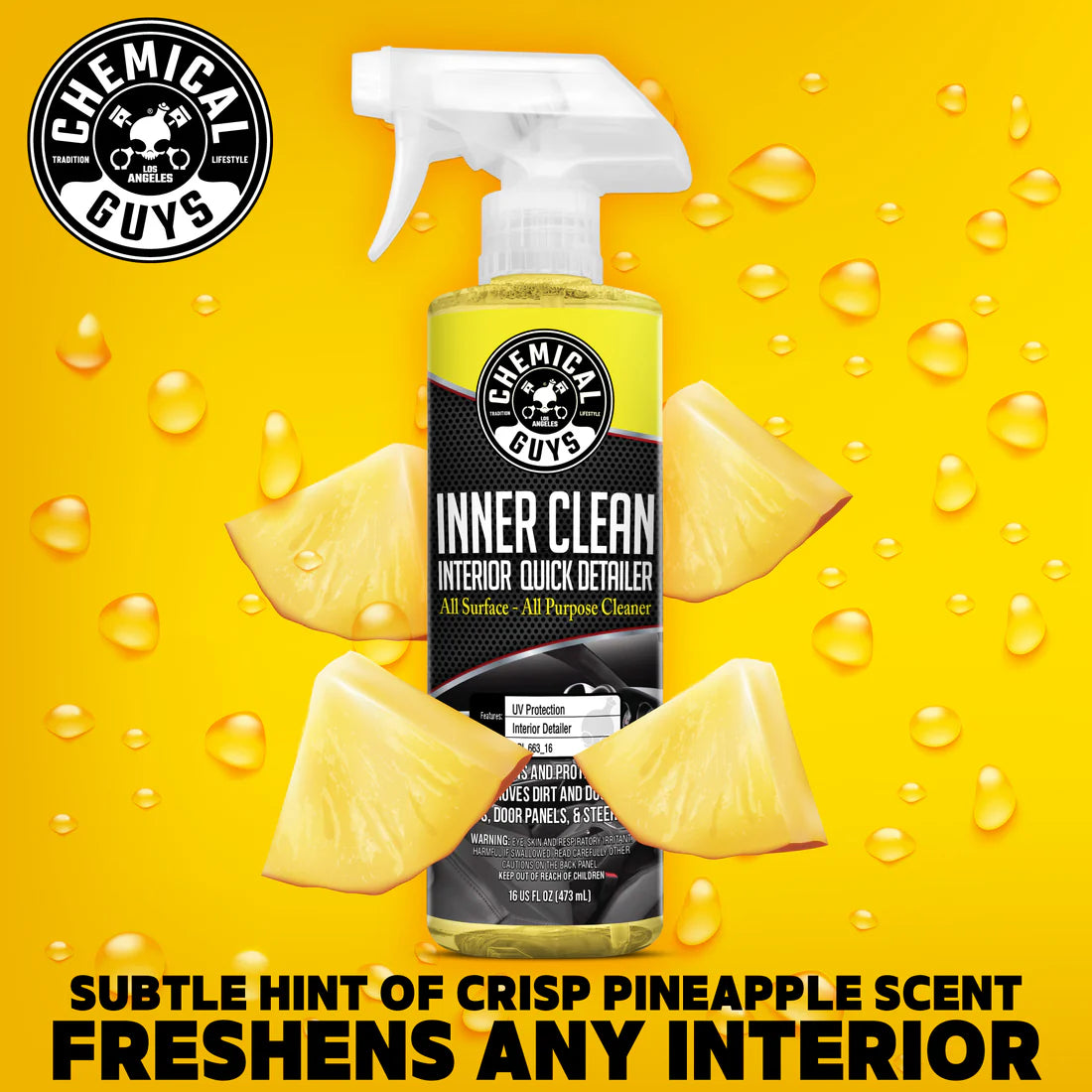 Chemical Guys Inner Clean Interior Quick Detailer and Protectant - 16oz