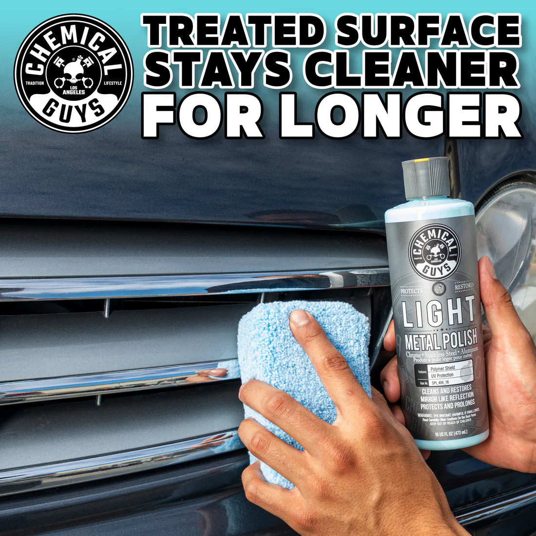 Chemical Guys Light Metal Polish - 16oz