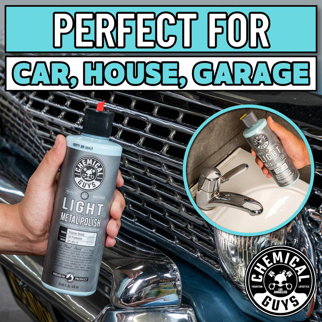 Chemical Guys Light Metal Polish - 16oz