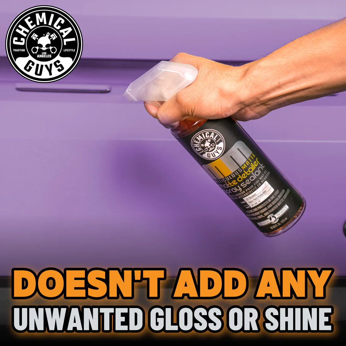 Chemical Guys Meticulous Matte Detailer and Spray Sealant - 16oz