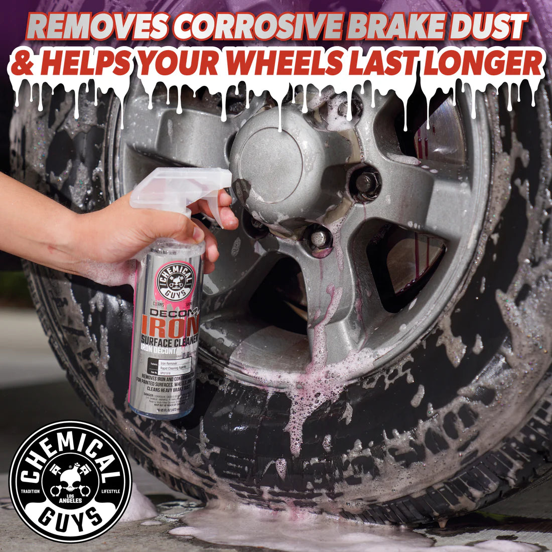 Chemical Guys DeCon Pro Iron Remover and Wheel Cleaner - 16oz
