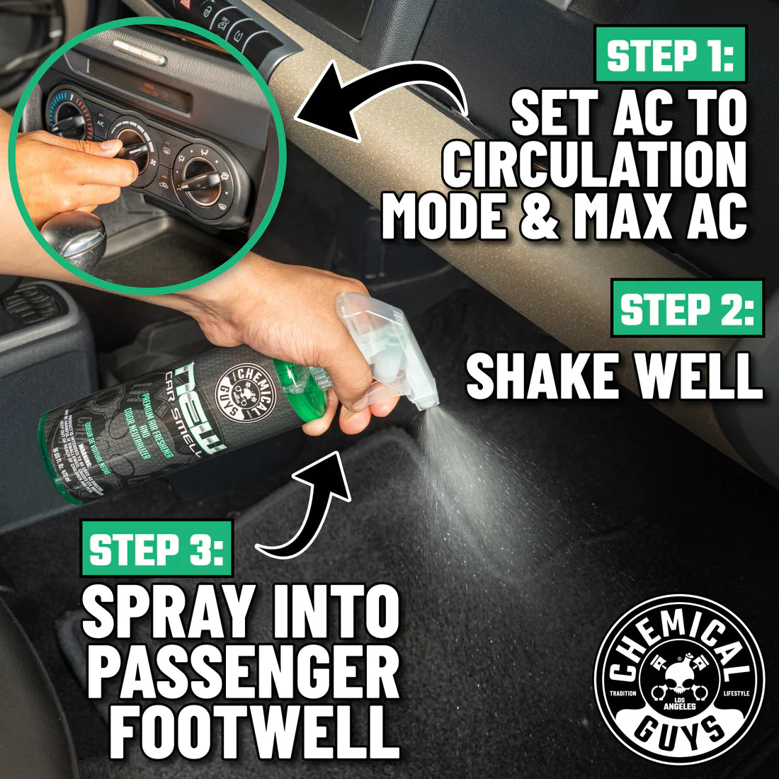 Chemical Guys New Car Smell Air Freshener - 16oz