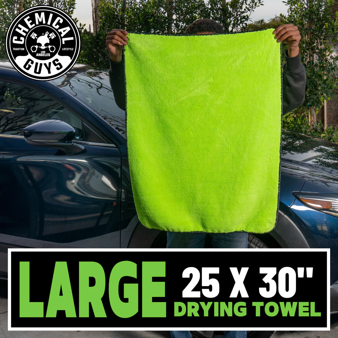 Chemical Guys Speed Mammoth Ultimate Super Plush Drying Towel 25" x 30"