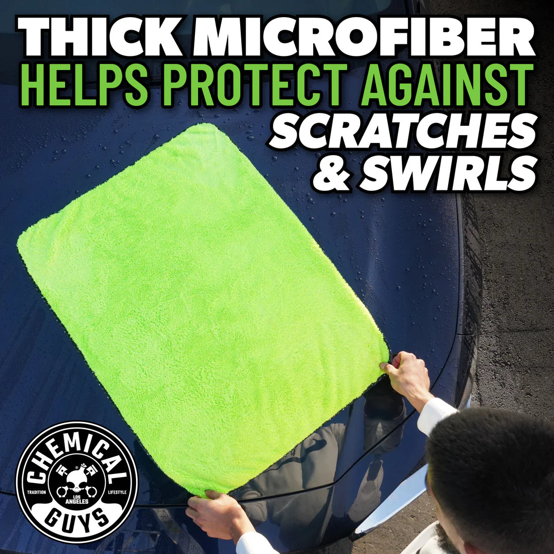 Chemical Guys Speed Mammoth Ultimate Super Plush Drying Towel 25" x 30"