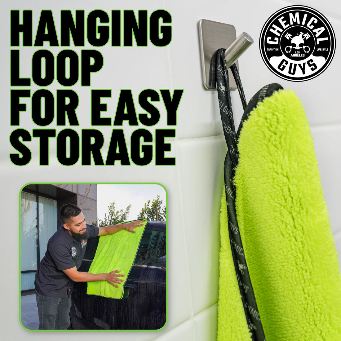 Chemical Guys Speed Mammoth Ultimate Super Plush Drying Towel 25" x 30"