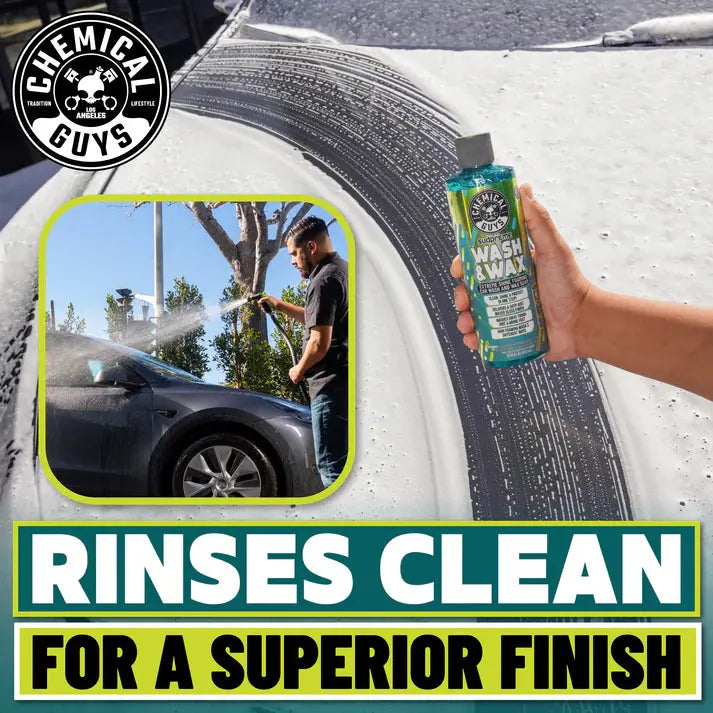 Chemical Guys Sudpreme Wash & Wax - High-Foam Car Wash with Carnauba Wax 64oz