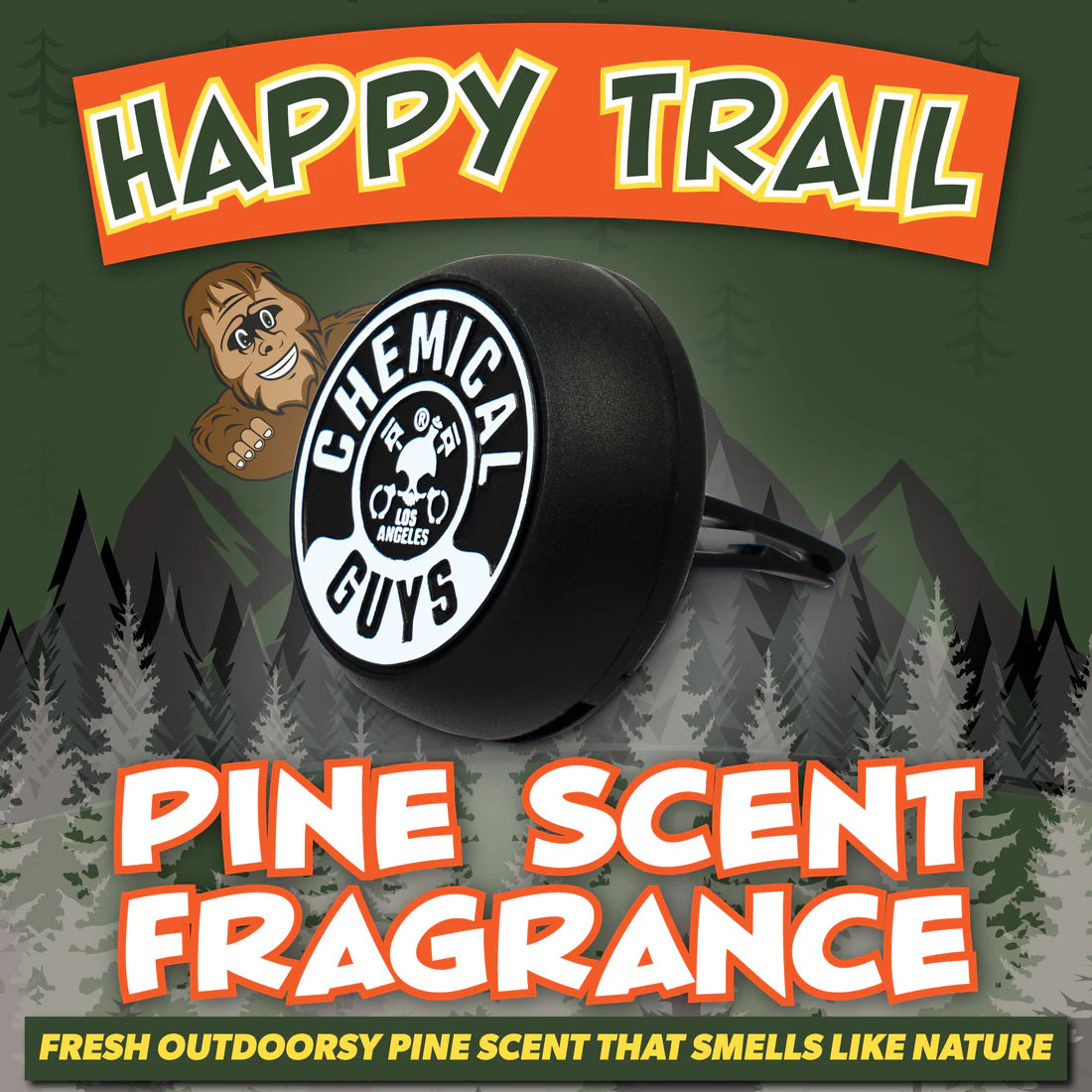 Chemical Guys Outdoorsy Pine Vent Clip - Forest Scent Air Freshener