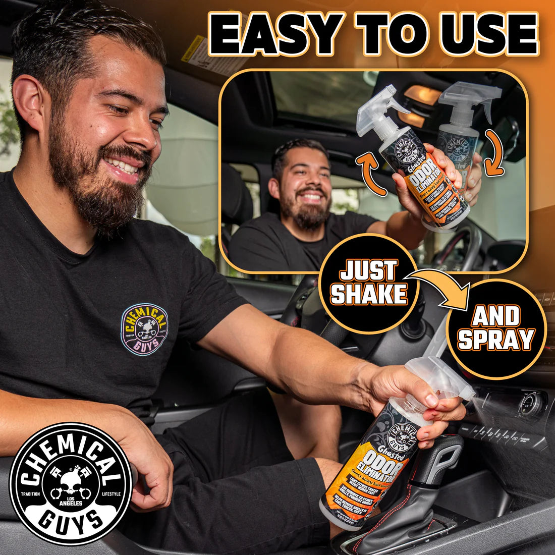 Chemical Guys Ghosted Odour Eliminator - 16oz