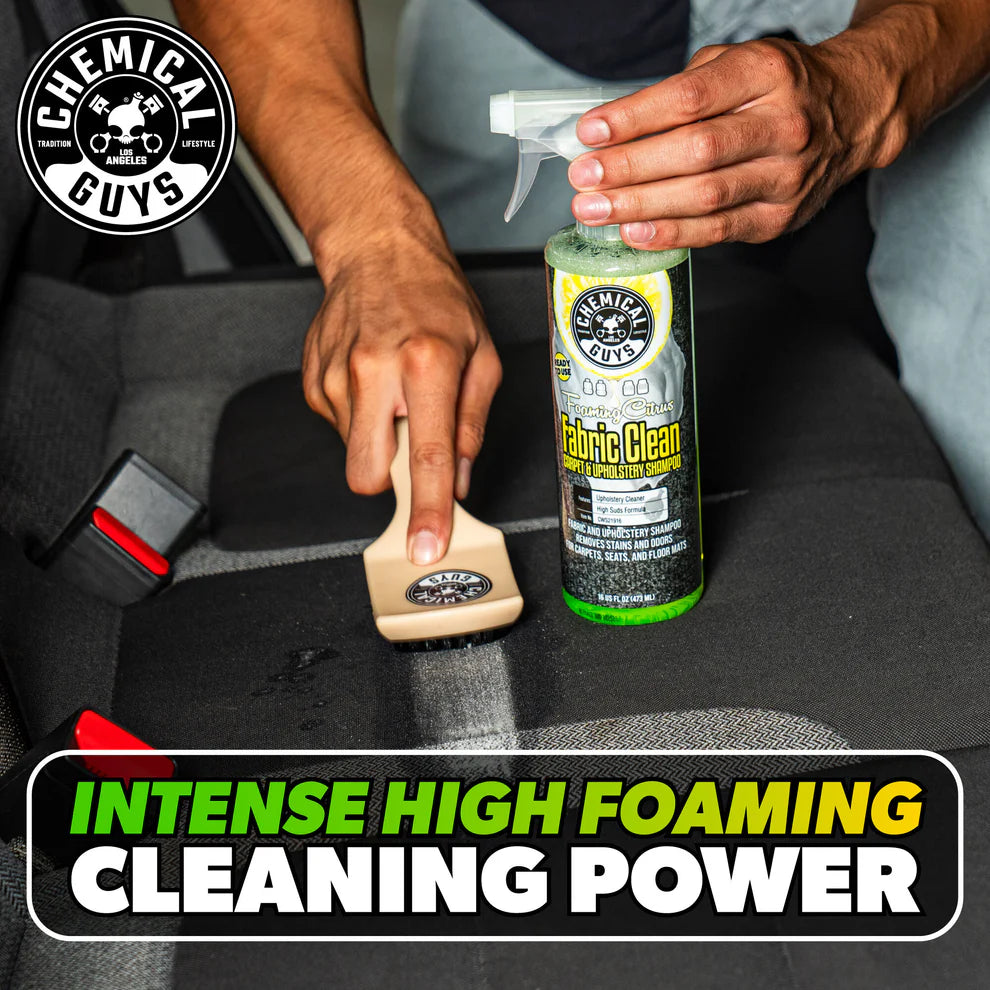 Chemical Guys Foaming Citrus Fabric Clean Carpet & Upholstery Shampoo Spray