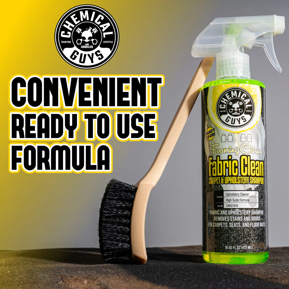 Chemical Guys Foaming Citrus Fabric Clean Carpet & Upholstery Shampoo Spray