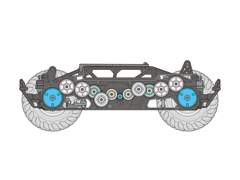 Tamiya RC Quirkhopper - GF-02 - Item #58756