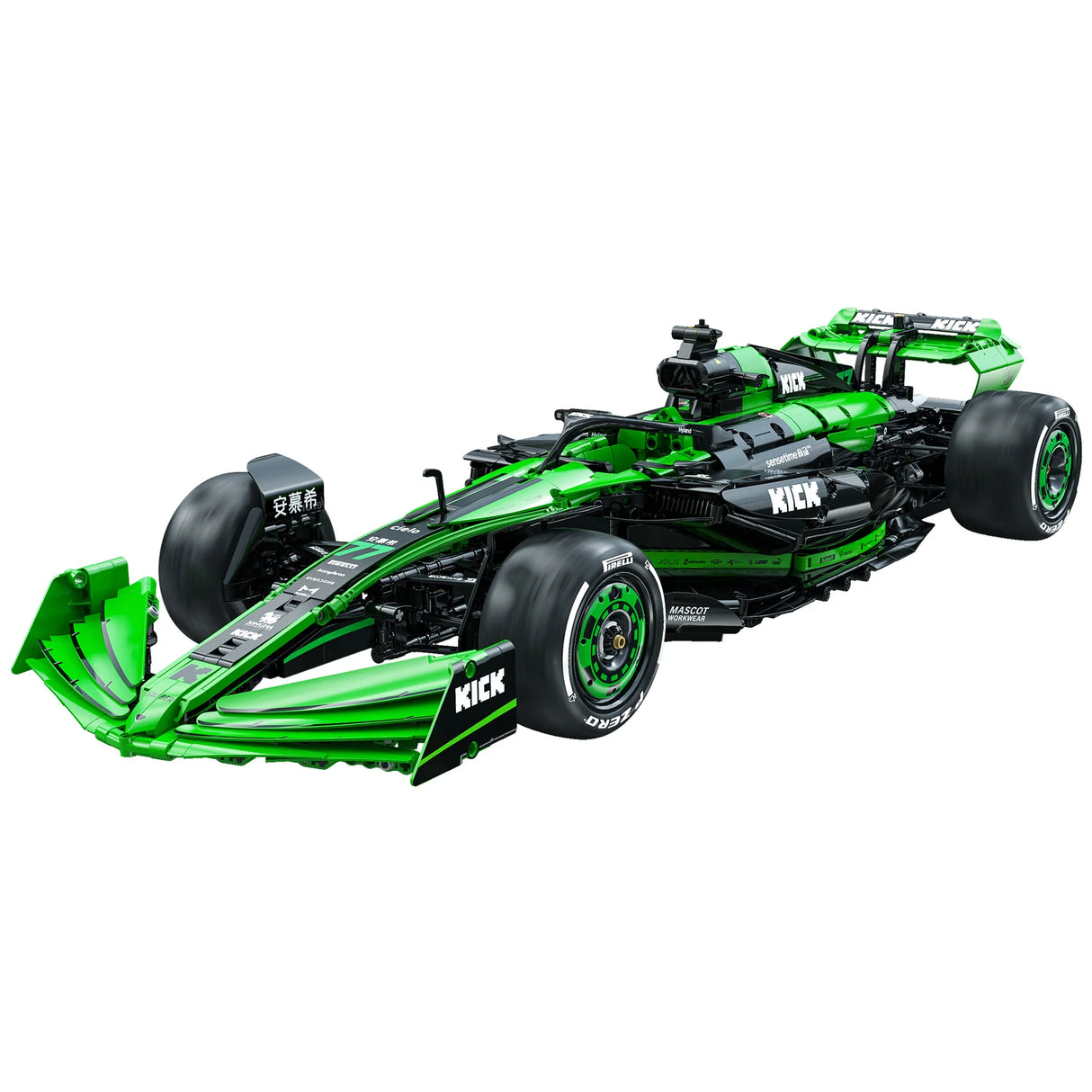 CaDA Kick Sauber F1 Team C44 (2024) 1:8 2553 Pieces Brick Model Kit C64010W