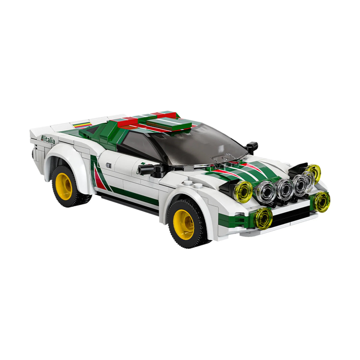 CaDA Lancia Stratos HF Gr.4 Car 1:20 278 Pieces Brick Model Kit - RC Control - C51066W