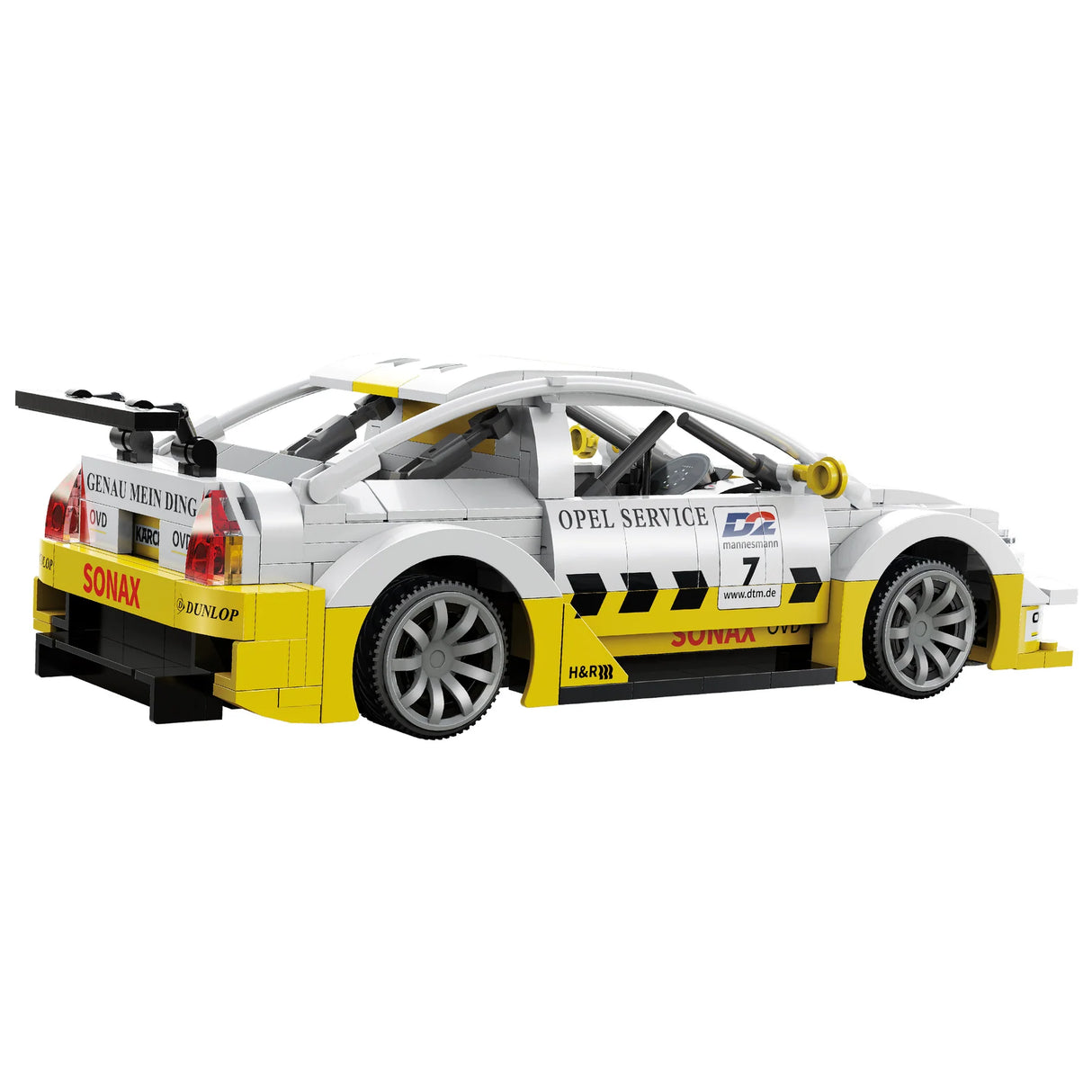 CaDA Opel Astra V8 Coupe - RC Dual Mode Control - 1:20 330 Pieces Brick Model Kit C51081W