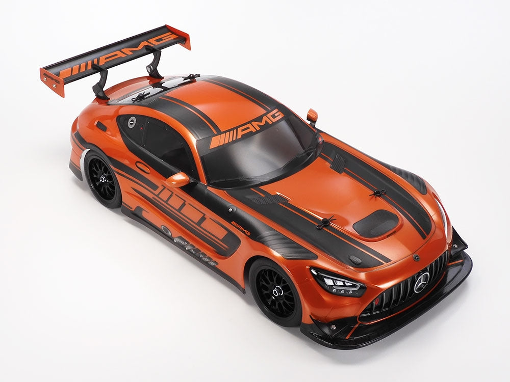 Tamiya RC Mercedes-Benz AMG GT3 EVO with Orange Painted Body - Limited Edition - TT-02 - Item #47519