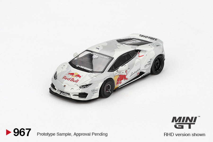 Mini GT Lamborghini Huracan LB Works V2 Mad Mike Numbul RHD