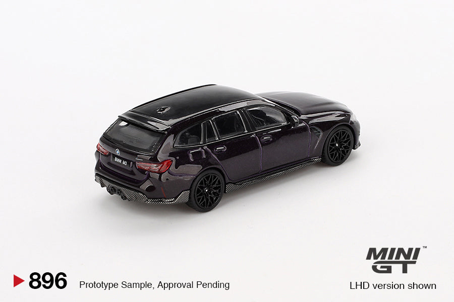 Mini GT BMW M3 M Performance Touring Daytona Violet LHD 1:64 - MGT00896-L