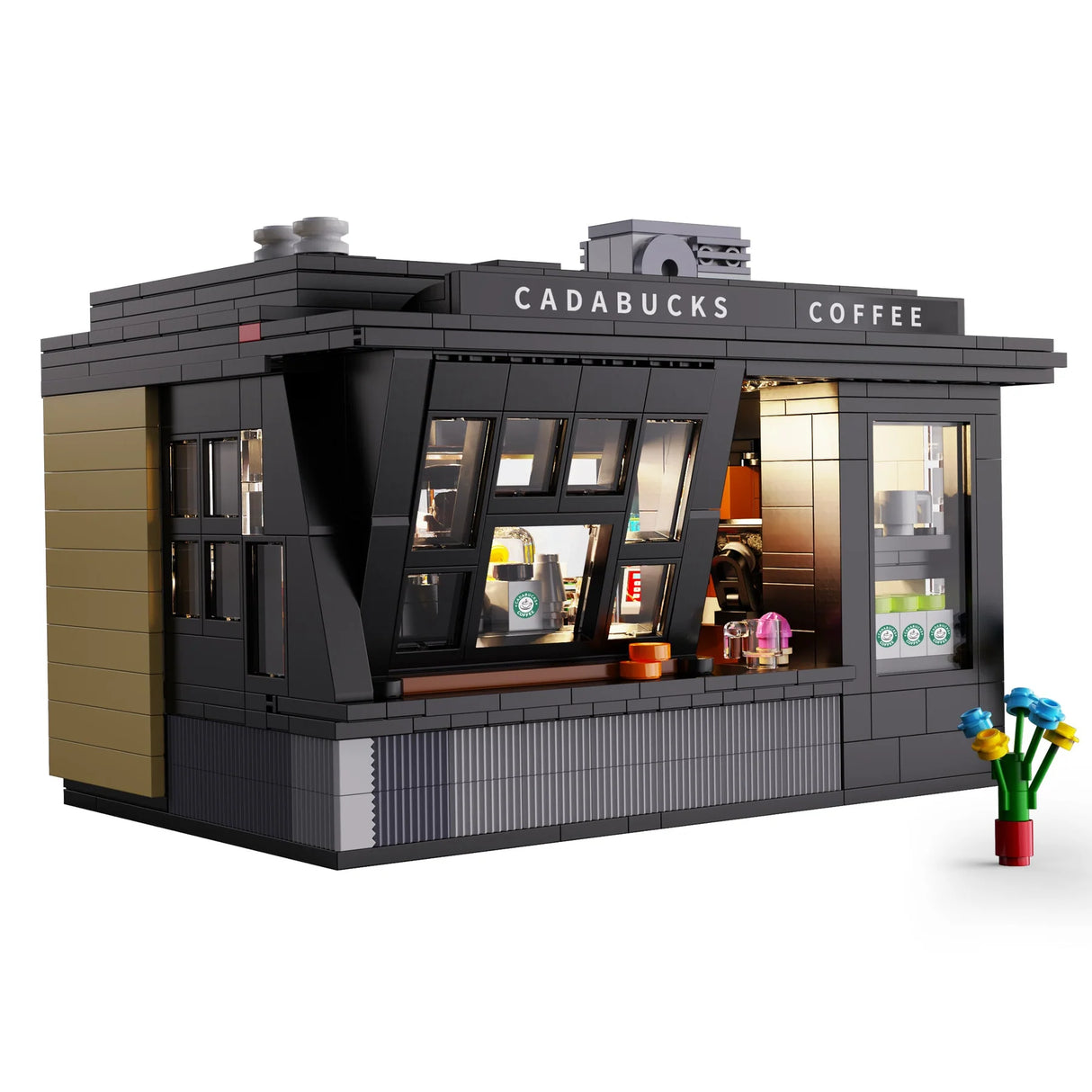 CaDA Street Coffee House 768 pcs Brick Model Kit C66005W