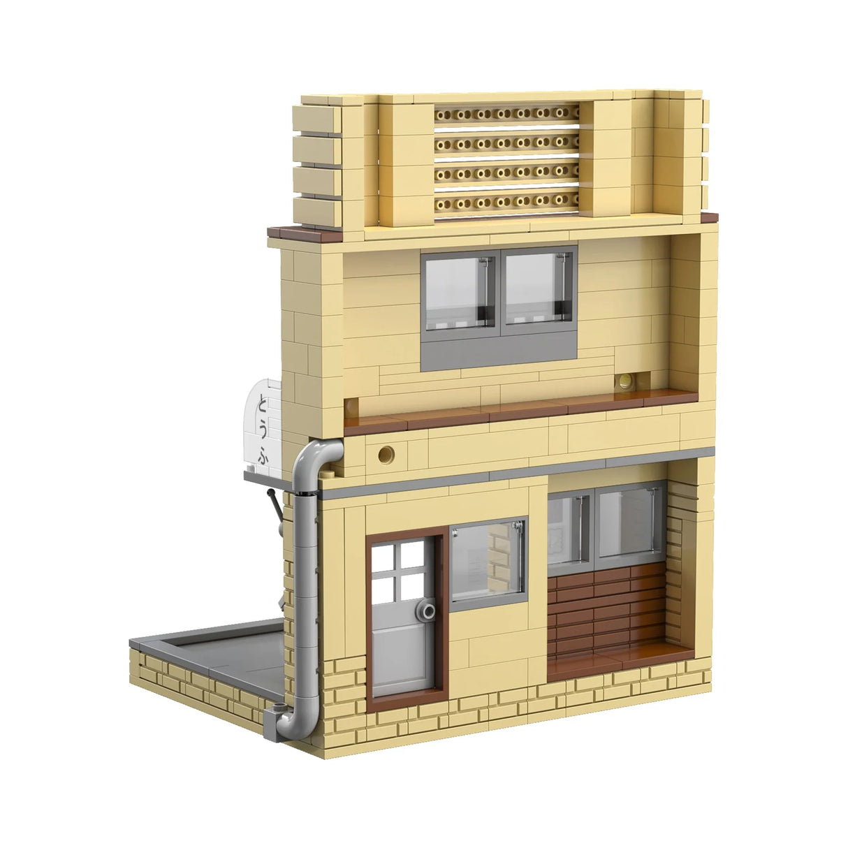 CaDA Initial D Fujiwara Tofu Shop 414 pcs Brick Model Kit C61033W