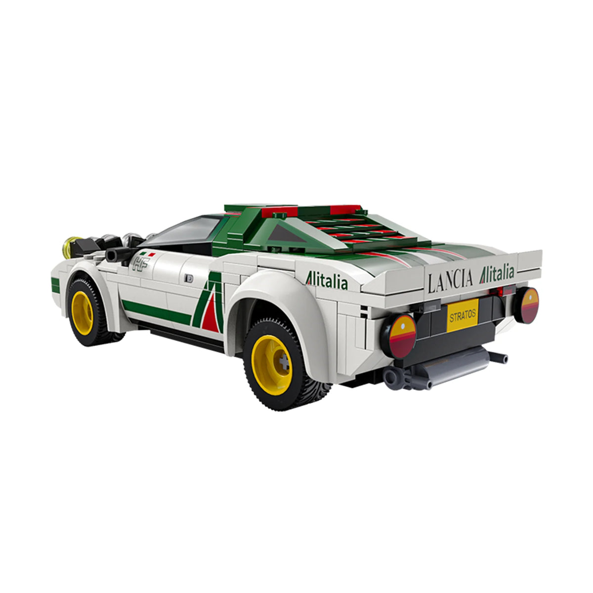CaDA Lancia Stratos HF Gr.4 Car 1:20 278 Pieces Brick Model Kit - RC Control - C51066W