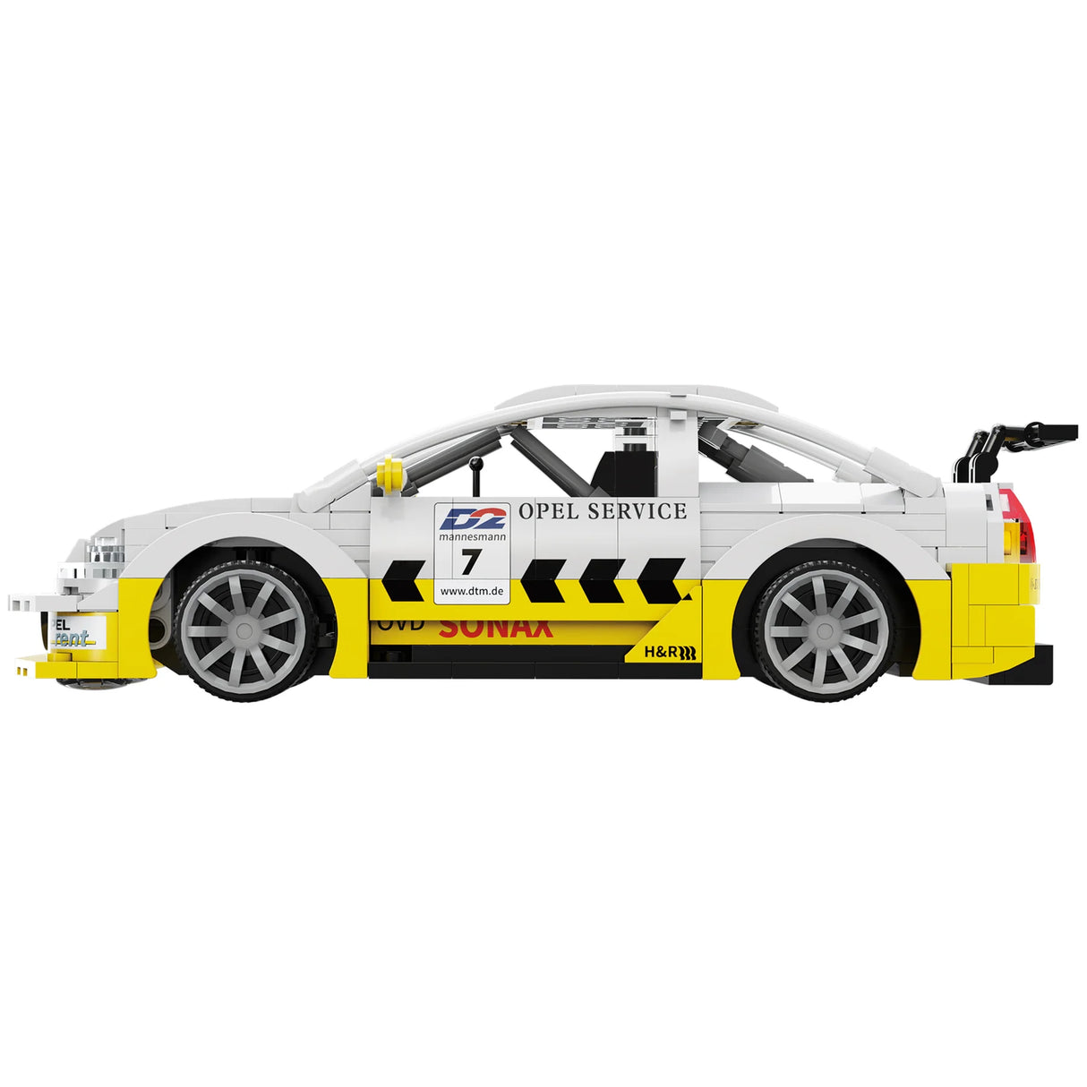 CaDA Opel Astra V8 Coupe - RC Dual Mode Control - 1:20 330 Pieces Brick Model Kit C51081W