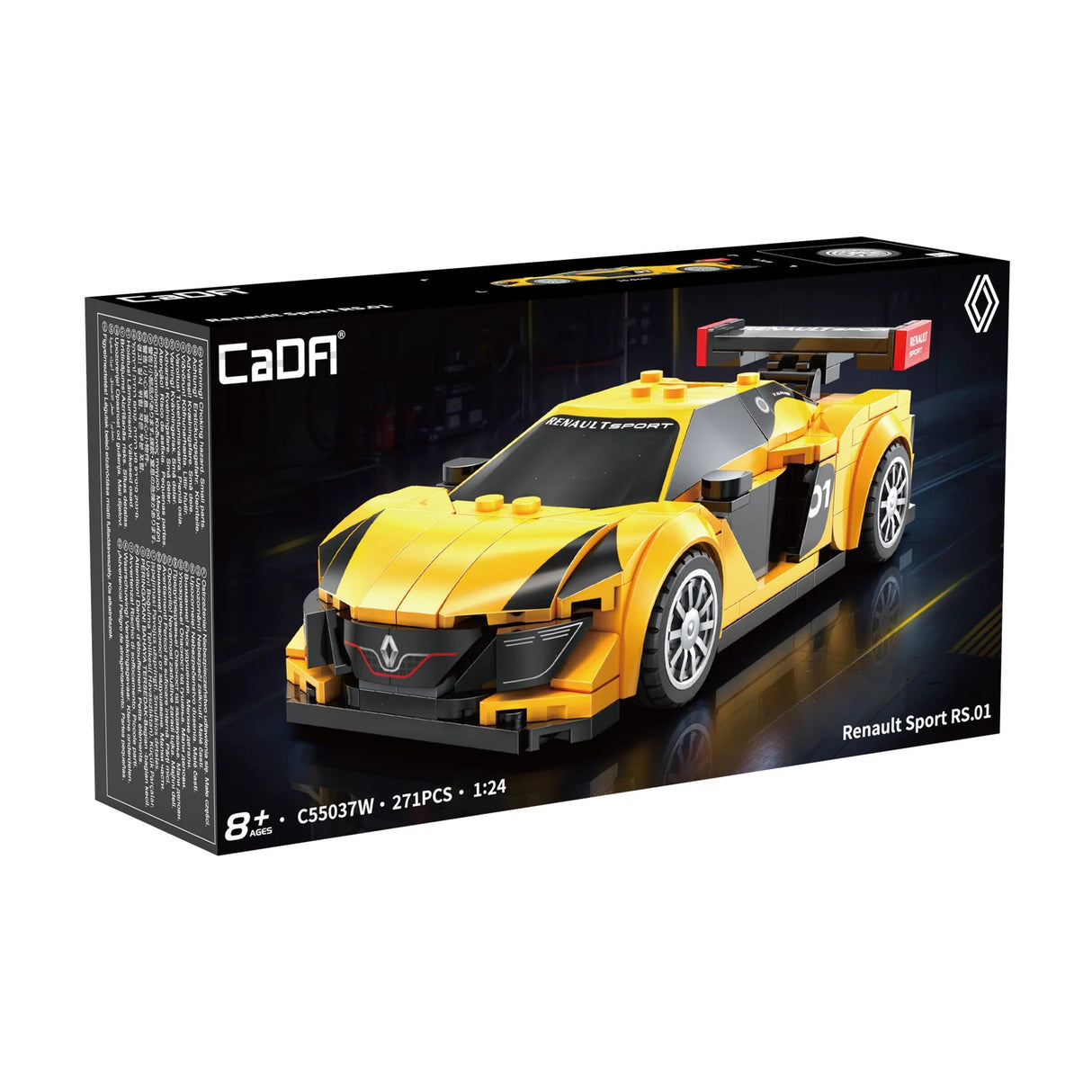 CaDA Renault Sport RS.01 1:24 271 Pieces Brick Model Kit C55037W