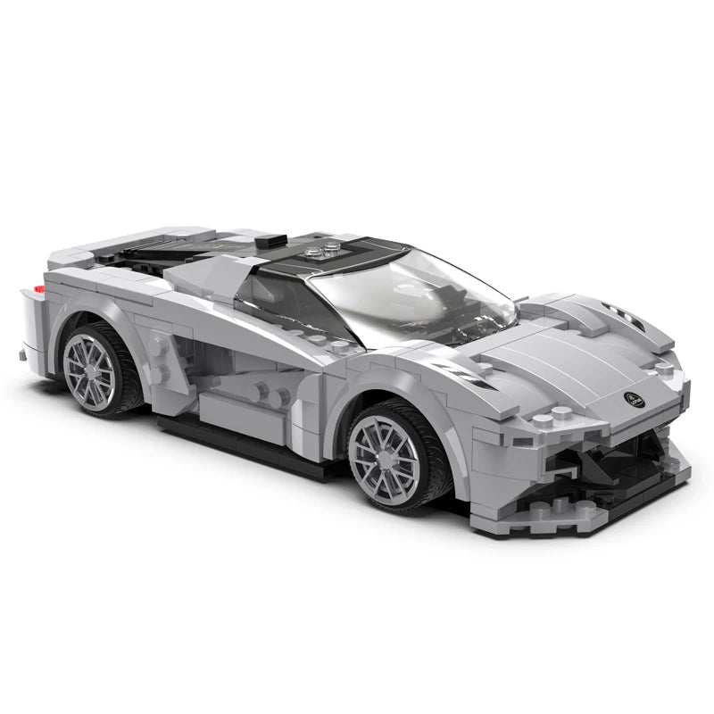 CaDA Lotus Evija Sports Car - RC Dual Mode Control - 1:20 308 Pieces Brick Model Kit C51071W