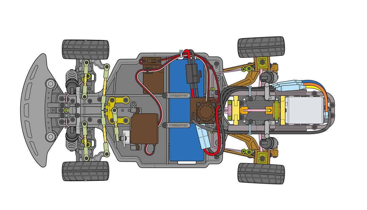 Tamiya RC Porsche 934 (1976) 50th Anniversary Model - Limited Edition - Item #47524
