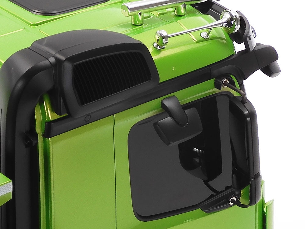 Tamiya RC Mercedes-Benz Arocs 8x4 Tipper Truck 4151 - Candy Green Edition - Item #47523