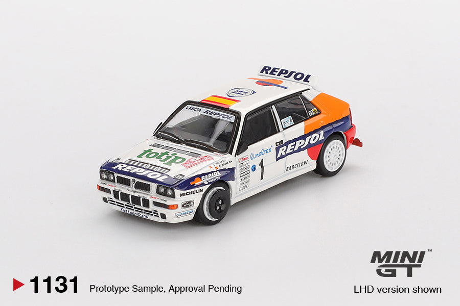 Mini GT Lancia Delta HF Integrale Evoluzione #1 1993 Rallye Monte-Carlo LHD 1:64 - MGT01131-L