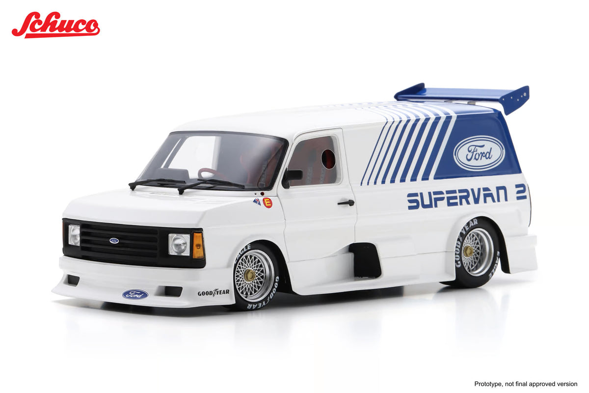 Schuco Ford Transit SuperVan 2 1984 1:18 SHU00661