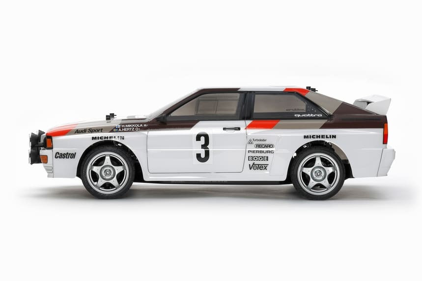 Tamiya RC Audi Quattro A2 Rally Car (TT-02) - Item #58667