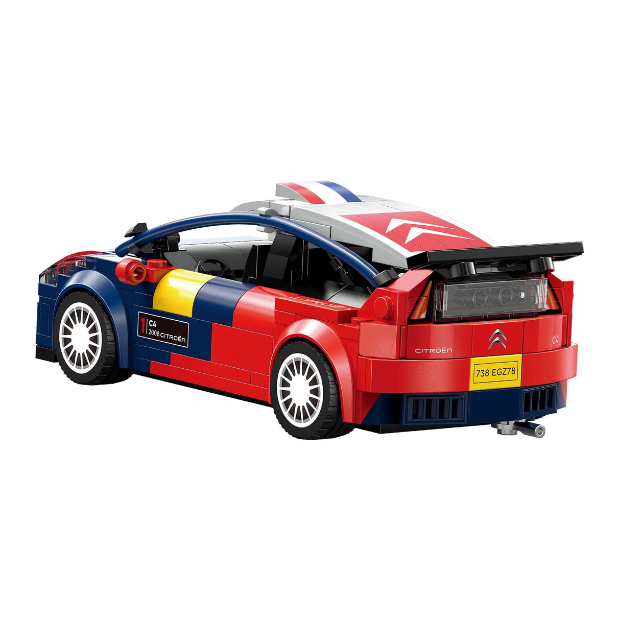 CaDA Citroen C4 WRC 1:24 296 Pieces Brick Model Kit C55033W