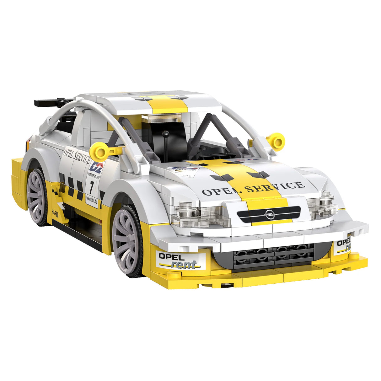 CaDA Opel Astra V8 Coupe - RC Dual Mode Control - 1:20 330 Pieces Brick Model Kit C51081W