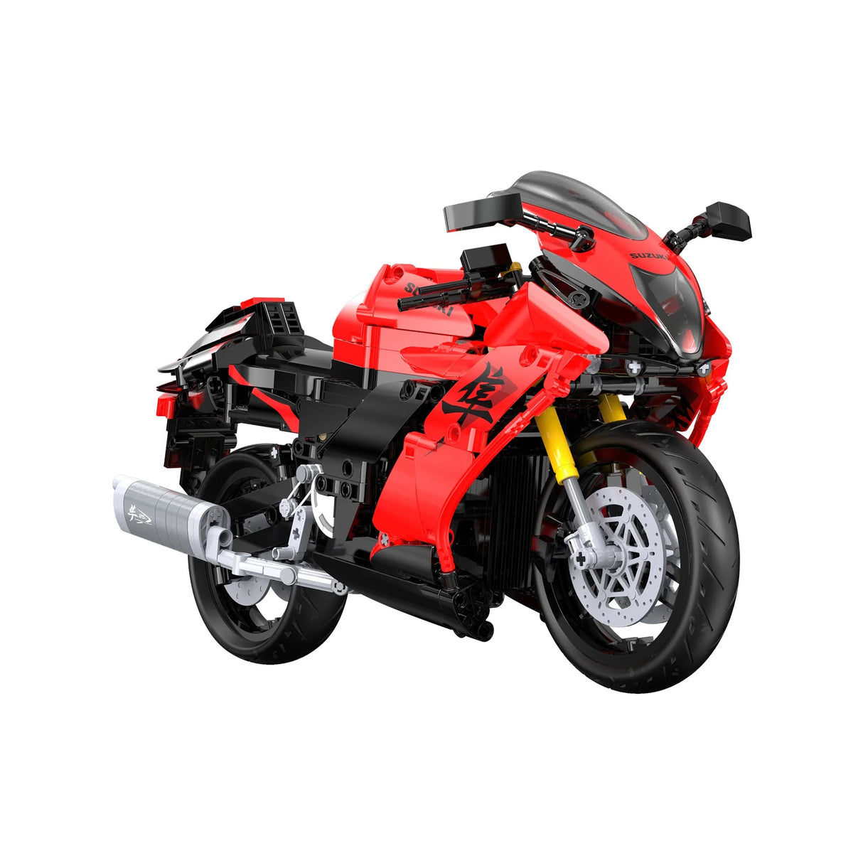 CaDA Suzuki Hayabusa Motorbike 1:6 1043 Pieces Brick Model Kit C64051W