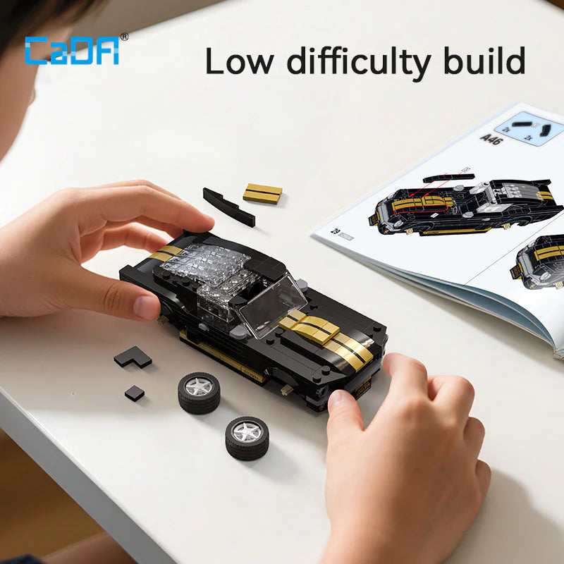 CaDA Ford Shelby Mustang GT 350H 1:24 285 Pieces Brick Model Kit C55034W