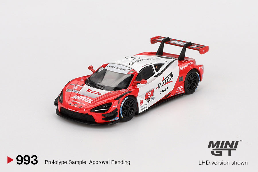 Mini GT McLaren 720S GT3 Evo Pfaff Motorsports 2024 IMSA Laguna Seca 1:64 - MGT00993-L
