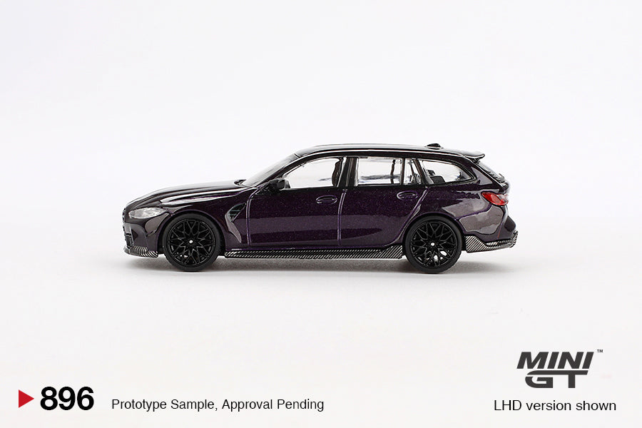 Mini GT BMW M3 M Performance Touring Daytona Violet LHD 1:64 - MGT00896-L