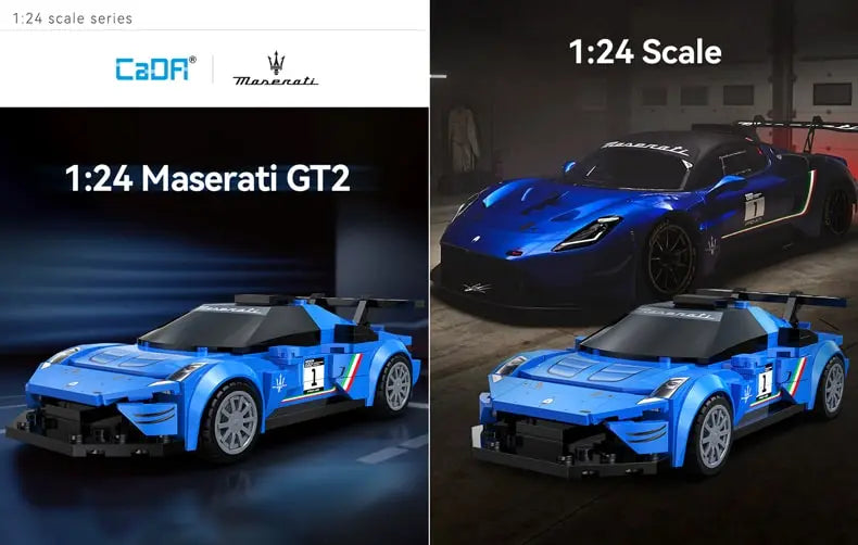 CaDA Maserati MC20 GT2 1:24 240 Pieces Brick Model Kit C55031W