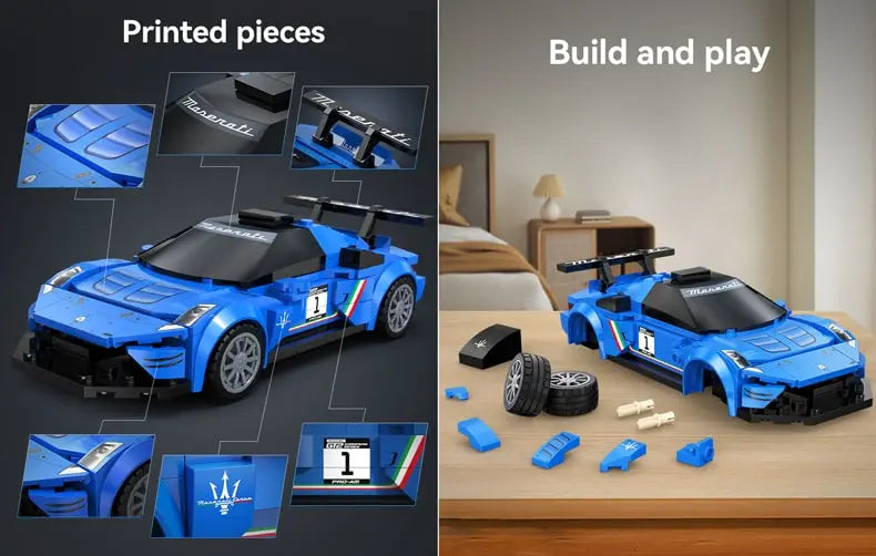 CaDA Maserati MC20 GT2 1:24 240 Pieces Brick Model Kit C55031W