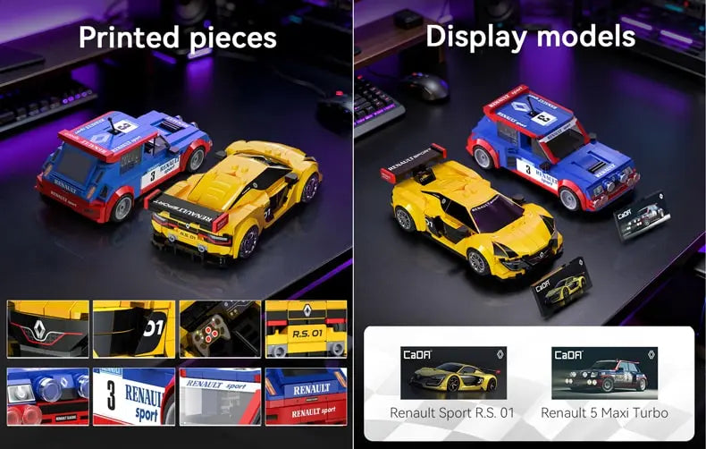 CaDA Renault Sport RS.01 1:24 271 Pieces Brick Model Kit C55037W