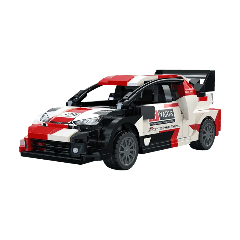 CaDA Toyota GR YARIS Rally 1 Car 1:24 317 Pieces Brick Model Kit C55039W