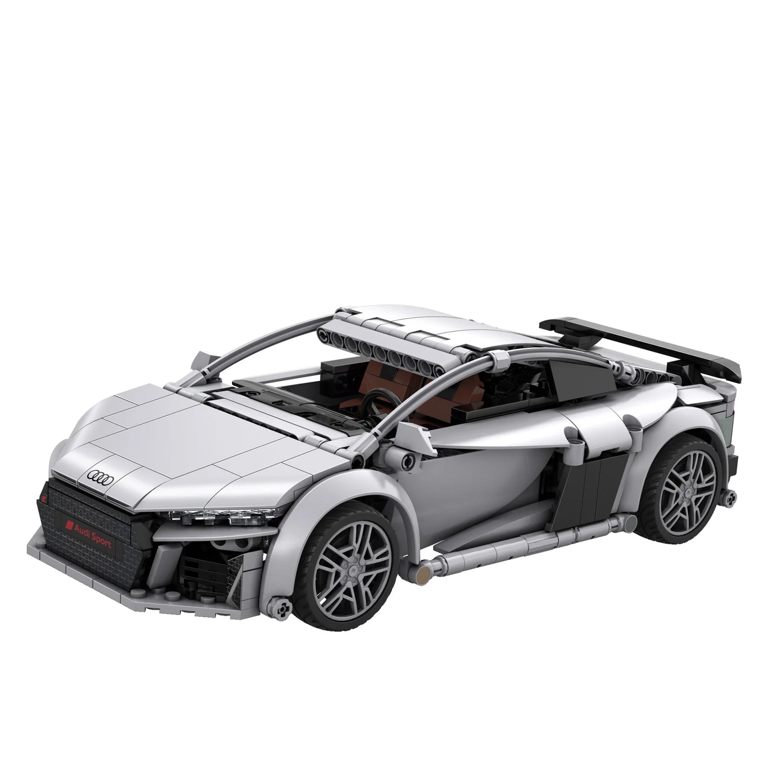CaDA Audi R8 Coupe 1:14 536 Pieces Brick Model Kit C57012W