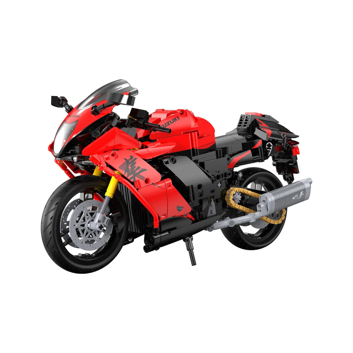 CaDA Suzuki Hayabusa Motorbike 1:6 1043 Pieces Brick Model Kit C64051W