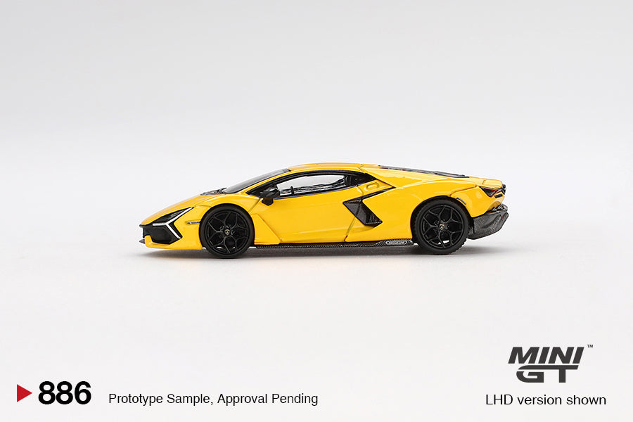 Mini GT Lamborghini Revuelto Giallo RHD 1:64 - MGT00886-R