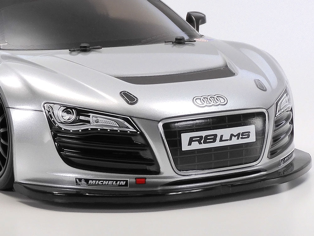 Tamiya RC Audi R8 LMS 2008 - Pre-Painted Body - TT-02 - Item #47517