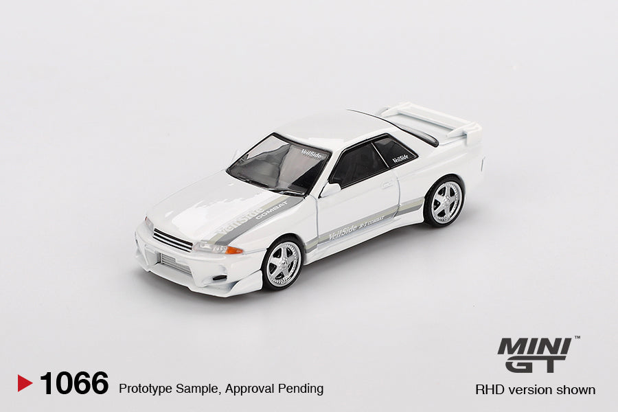 Mini GT Nissan Skyline GT-R (R32) Veilside Combat C-I White RHD 1:64 - MGT01066-R