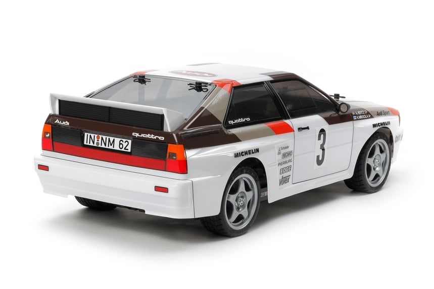 Tamiya RC Audi Quattro A2 Rally Car (TT-02) - Item #58667