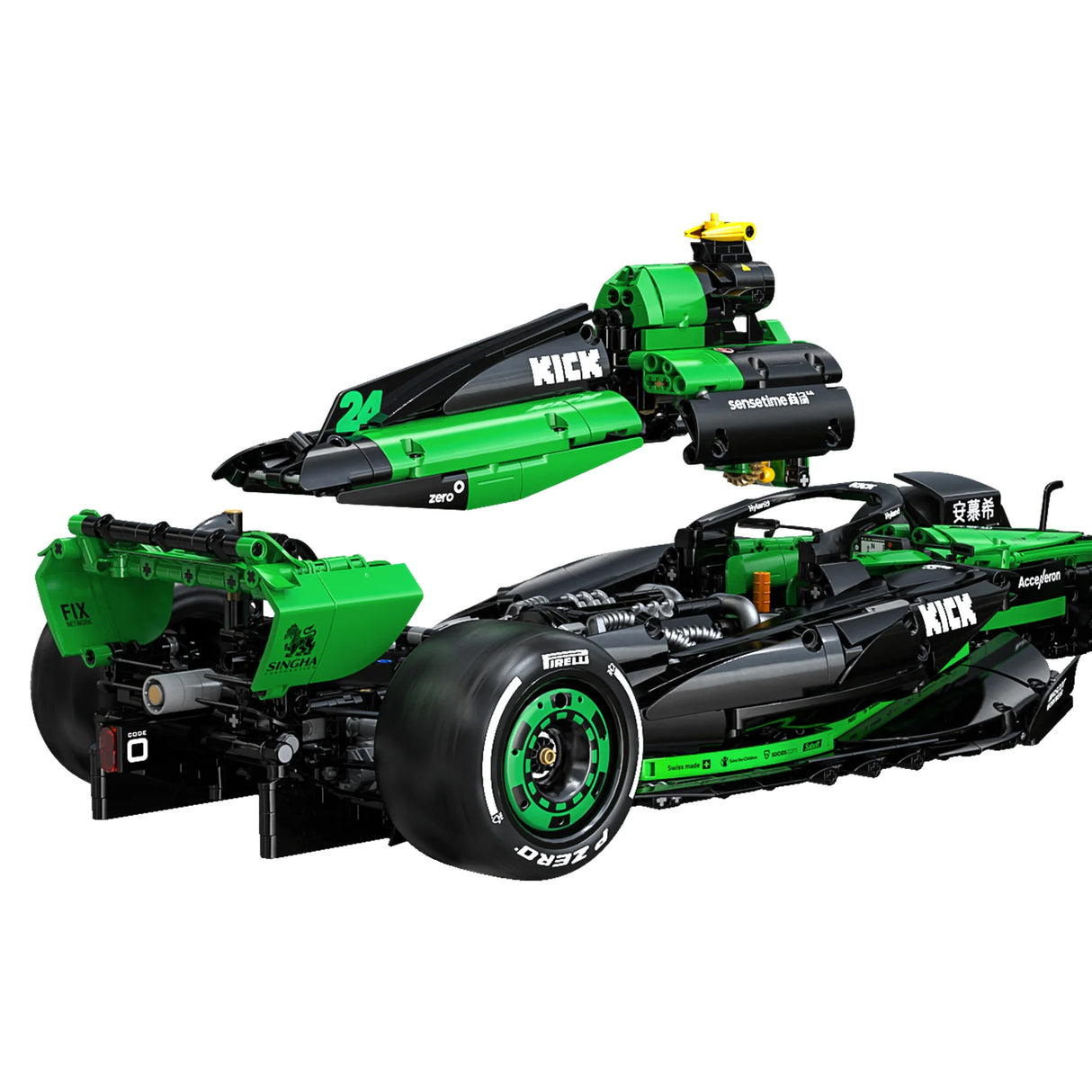 Ultimate F1 Bundle - CaDA BWT Alpine A525 and Kick Sauber C44 1:8